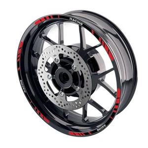 P02B For 2009-2015 Suzuki GLADIUS 650 SFV650 Red Removaeble Wheel Sticker 14 13 - Bild 1 von 7