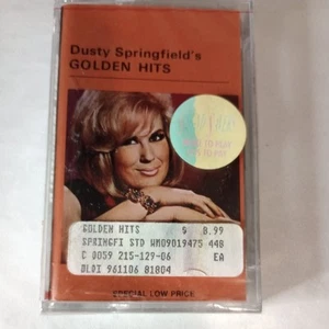 Sealed Dusty Springfield Golden Hits PolyGram Records Cassette - Picture 1 of 19