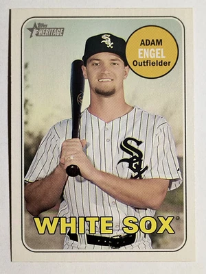 2018 Topps Heritage #570 Adam Engel - Image 1 of 2