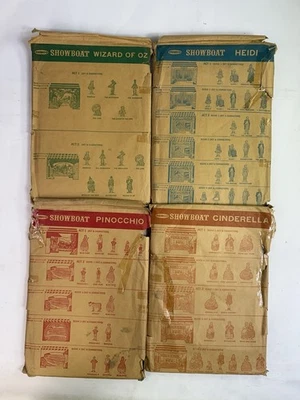 1962 Remco Showboat CINDERELLA, HEIDI, WIZARD OF OZ, & PINOCCHIO  Play Set - Image 1 of 4