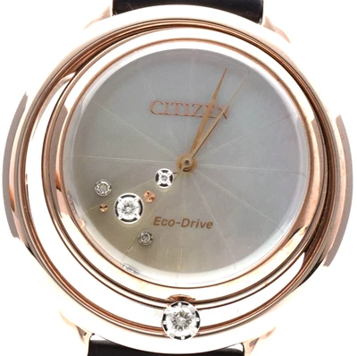 [N COMO NUEVO/CAJA] Reloj Citizen Eco-Drive B036-S11956 Diamante Solar Damas Japón - Imagen 1 de 4