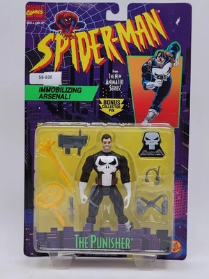Toy Biz Marvel The Punisher Immobilizing Arsenal Animated Series Figure 1995 - Image 1 of 4