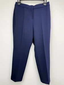 Investments size 10 Short Women’s Navy Blue 5th Ave Fit Slim Leg Dress Pants NWT - Picture 1 of 9