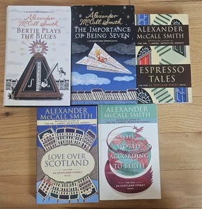 Lot Of 5 Books: 44 Scotland Street By Alexander McCall Smith Hardcover/Paperback - Picture 1 of 3