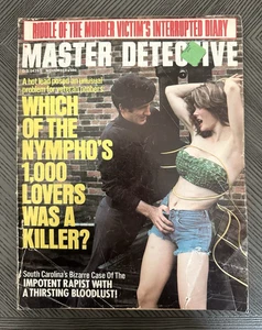 Master Detective Magazine November 1975 True Crime - Pulp - reader copy - Imagen 1 de 5
