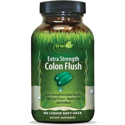 Extra Fuerte Colon Flush Digestivo Rápido y Potente + Soporte para Estreñimiento Foto 1 de 4