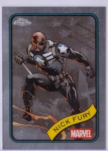 2025 Topps Chrome Marvel #193 Nick Fury - Picture 1 of 2