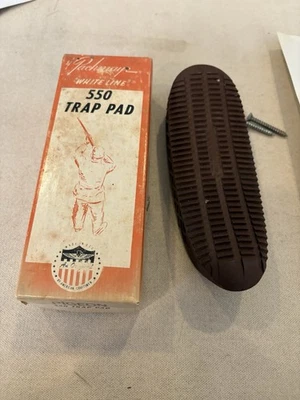 New Old Stock Pachmayer 550 Trap Brown  Recoil Pad - Image 1 of 4