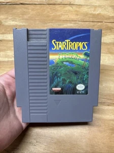 StarTropics (Nintendo, NES, 1990) Authentic Cartridge - Tested Fast Shipping - Picture 1 of 4