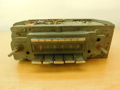 RADIO CORE PONTIAC 1965-66 TAMAÑO COMPLETO TODO SIN PROBAR 66PS2-1D8 Foto 1 de 4