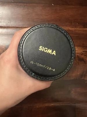 Sigma 35mm~70mmF/2.8-4 Mini-Wide Manual Focus Lens For Canon FD Mount Used - Image 1 of 4
