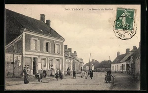 CPA Tricot, La Route de Rollot 1909 - Picture 1 of 2