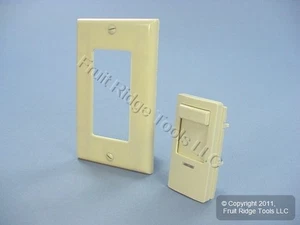 Leviton Ivory Color Change Conversion Kit for Illumatech Dimmer Switch INKIT-I - Picture 1 of 6