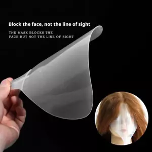Barber Clear Hairspray Face Cover Hair Water Proof Spray for Face Eyes Protect > - Picture 1 of 20