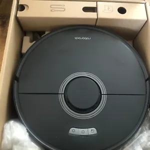 Roborock Q7 Max Robot Vacuum And Mop In Black Q380RR Hardly Used - Afbeelding 1 van 4