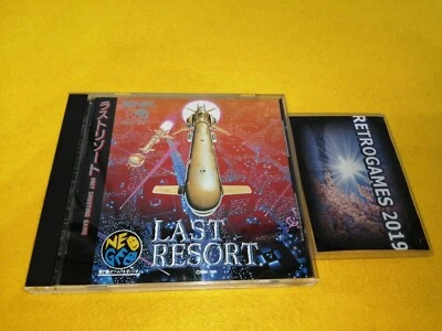 Neo Geo SNK  LAST RESORT  Neogeo CD SNK SPINE CARD - Image 1 of 4