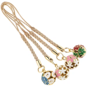 4 Pcs Mobilfunkseilschmuck Bastelglocken Japanische Schlüsselanhänger - Zdjęcie 1 z 10