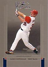 2005 Donruss Classics Anaheim Angels Baseball Card #104 Casey Kotchman