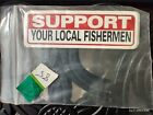 Small Hand made Decal Support your Local Fishermen