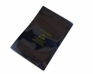 Statische Abschirmung antistatische Taschen offenes Ende mit Logo gelb 7x11 cm - 20er Pack - Bild 1 von 1
