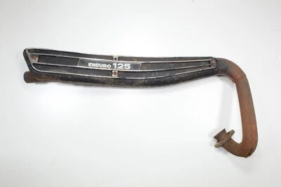 Yamaha DT125 1975 OEM tubo de escape cámara cabezal L1 Foto 1 de 4