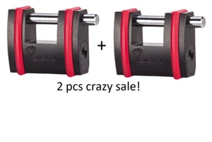 2 PIEZAS Candado Mul-T-Lock NE SBNE12 Perno Deslizante Alta Seguridad GRILLETE DE BORO - Imagen 1 de 12