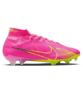 Zoom Superfly 9 Elite FG UK 12 EUR 47.5 Pink Blast/Gridiron/Volt DJ4977 605 - Picture 1 of 8