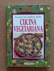 LIBRO Ricette LA PICCOLA BIBBIA DELLA CUCINA VEGETARIANA Pedrotti 2001 Demetra. - Picture 1 of 9