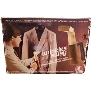 Franzus Vintage Wrinkles Away Home & Travel Clothes Steamer Dual Voltage - Picture 1 of 3