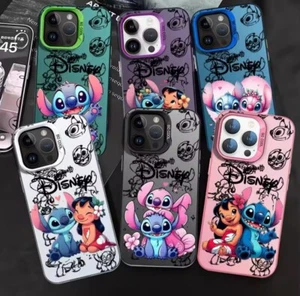 Funda de teléfono Disney Lilo and Stitch para iPhone 11 a 16 Pro, Max, Plus - Imagen 1 de 8