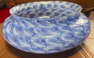 Verre Artisanal Art Murano mundgeblasenes Glas Herzstück Schale - Bild 1 von 6