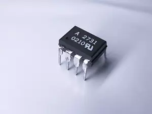 3X HCPL-2731 A2731 AGILENT Accoppiatore ottico Darlington doppio canale alta velocità DIP-8 - Foto 1 di 2