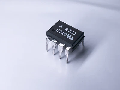 3X HCPL-2731 A2731 AGILENT Dual Channel High-Speed Darlington Optocoupler DIP-8 - Image 1 of 2