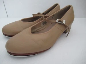 BLOCH Dance TAP SHOES Camel Ladies Size 8 - Picture 1 of 6