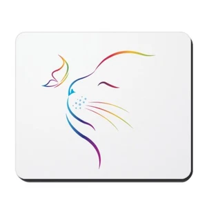 CafePress Cat Non-slip Rubber Mousepad, Gaming Mouse Pad (139535249) - Picture 1 of 5