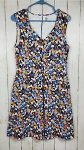 Title Nine Dress Size Large On the Rocks Diamalete Pockets, Beach Hiking Flower - Picture 1 of 9