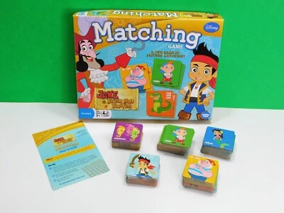 Disney's Jake and the Neverland Pirates Memory Game 2012 COMPLETE Picture Match - Image 1 of 4