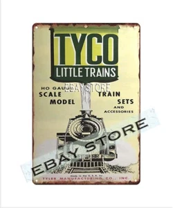  1950s classic model HO Gauge Electric Model Toy Train retro sign plaqu - Picture 1 of 2