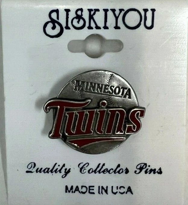 Minnesota Twins MLB Baseball Sports Team 1" Hat / Lapel Pin by Siskiyou - Image 1 of 1