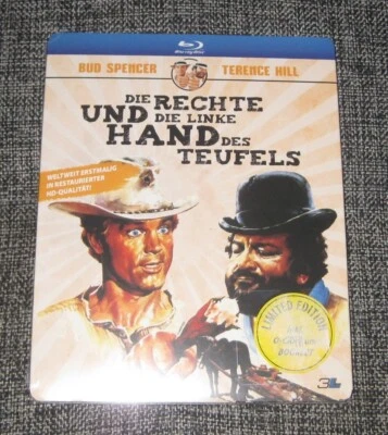 Die rechte und die linke Hand des Teufels Blu-Ray Bud Spencer O-Card Schuber NEU - Bild 1 von 2