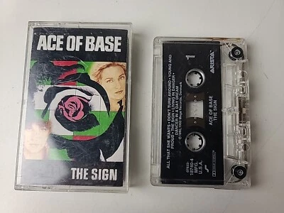 Ace Of Base: The Sign (Cassette Tape 1993) Arista 18740-4 - Imagem 1 de 2