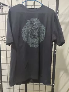 Camiseta negra turística Handfasted Gamla Stan Stockholm Suecia talla XL - Imagen 1 de 3