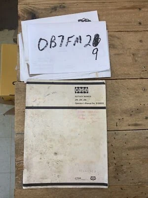 Case Tractor J40 J44 J46 Rotary Mower Operators Manual - Image 1 of 4