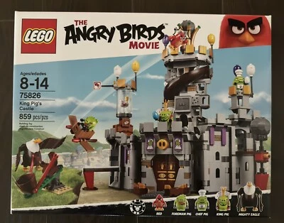 LEGO The Angry Birds Película: Castillo del Rey Cerdo (75826) Nuevo y Precintado Foto 1 de 4