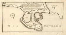 'Le port d'Alger'. Algiers. Fortifed town/city plan. Algeria. DE FER 1705 map