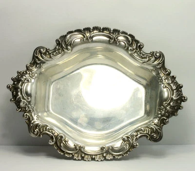 Plato Bon Bon Vintage 1949 Reed & Barton Borgoña Plata Esterlina X499 Foto 1 de 4