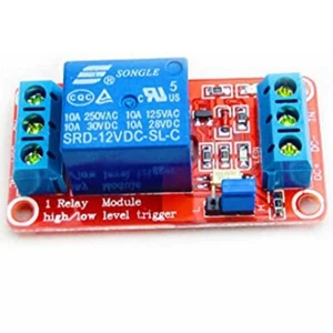 1pc 12V One Channel Relay Module Optocoupler Isolation High & Low Level Trigger - Picture 1 of 4