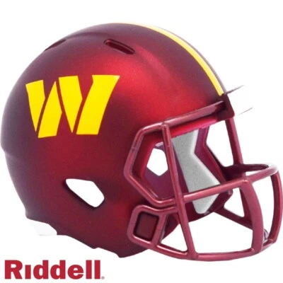 *OFERTA* CASCO DE FÚTBOL AMERICANO WASHINGTON COMMANDERS 2" POCKET PRO NFL RIDDELL SPEED! Foto 1 de 2