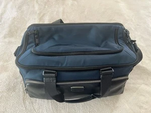 NWT Tumi McCoy Gym Bag Ballistic Nylon Navy & Black - Picture 1 of 11