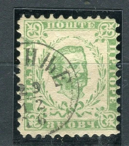MONTENEGRO; 1874 early classic First Nicholas issue fine used 3Nk. Postmark - Imagen 1 de 1